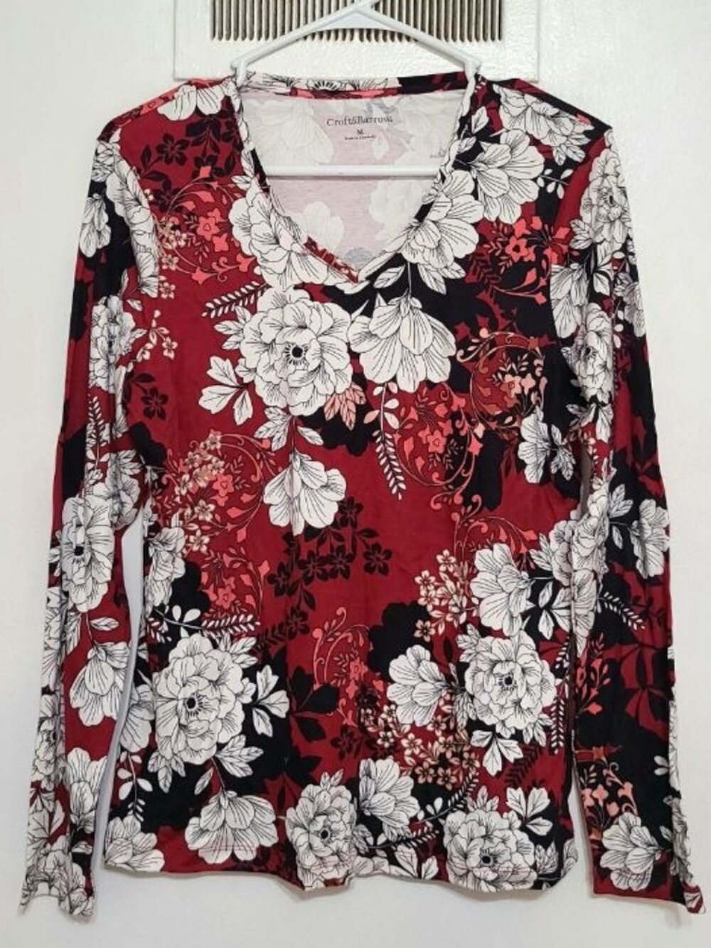 Floral Long Sleeve – Size M